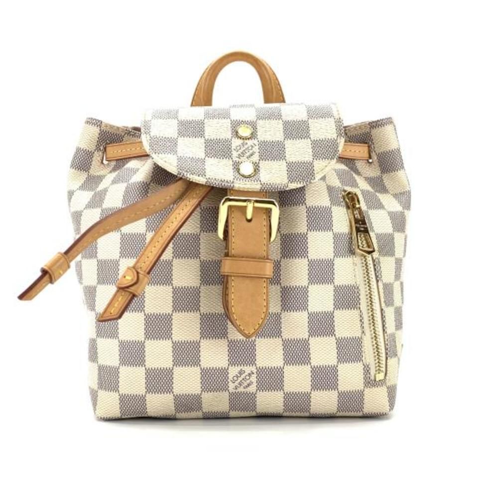 Louis Vuitton Sperone BB Backpack Rucksack Damier Azur Rose